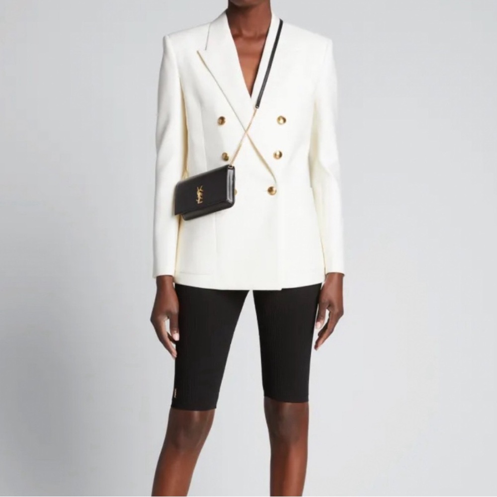 YSL Monogramme leather pouch